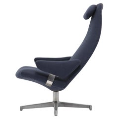 Alf Svensson Swivel Lounge Armchair, “Contourette Roto” for Dux, 1960s.