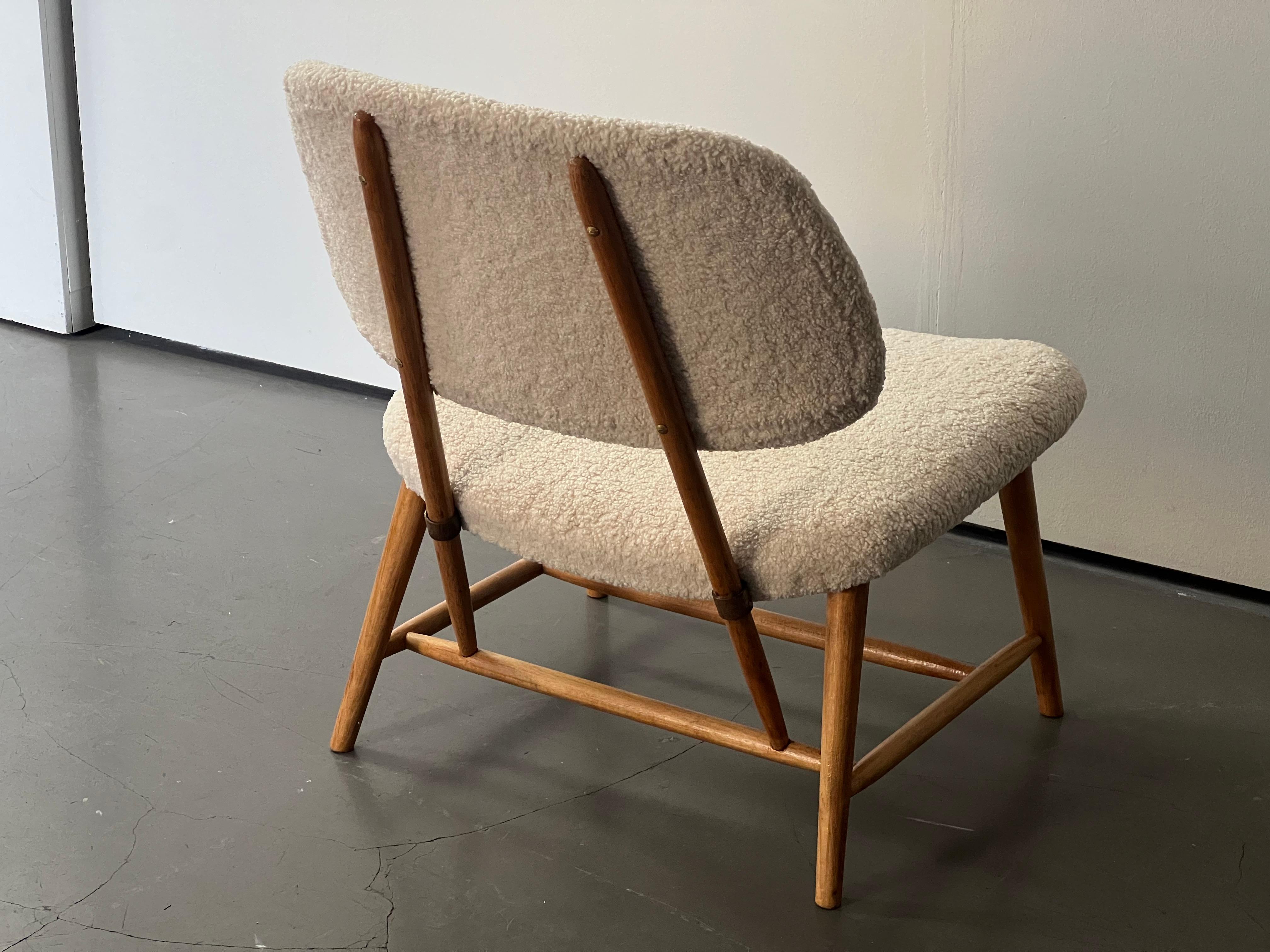 Mid-20th Century Alf Svensson Teve Chair for Bra Bohag For Sale