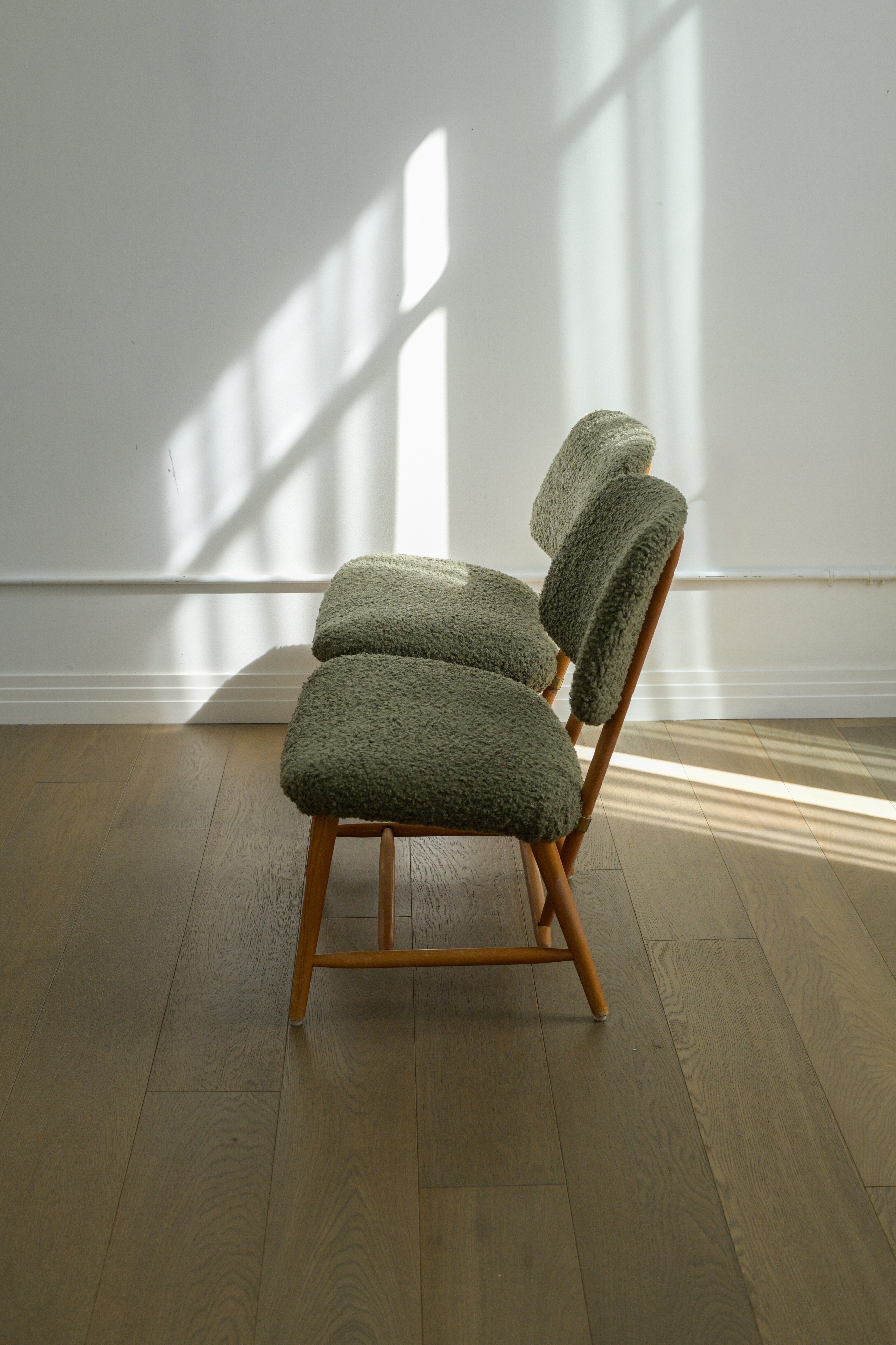 Alf Svensson Sillas de salón TeVe de Ljungs Industrier AB Suecia, 1953 en venta 3