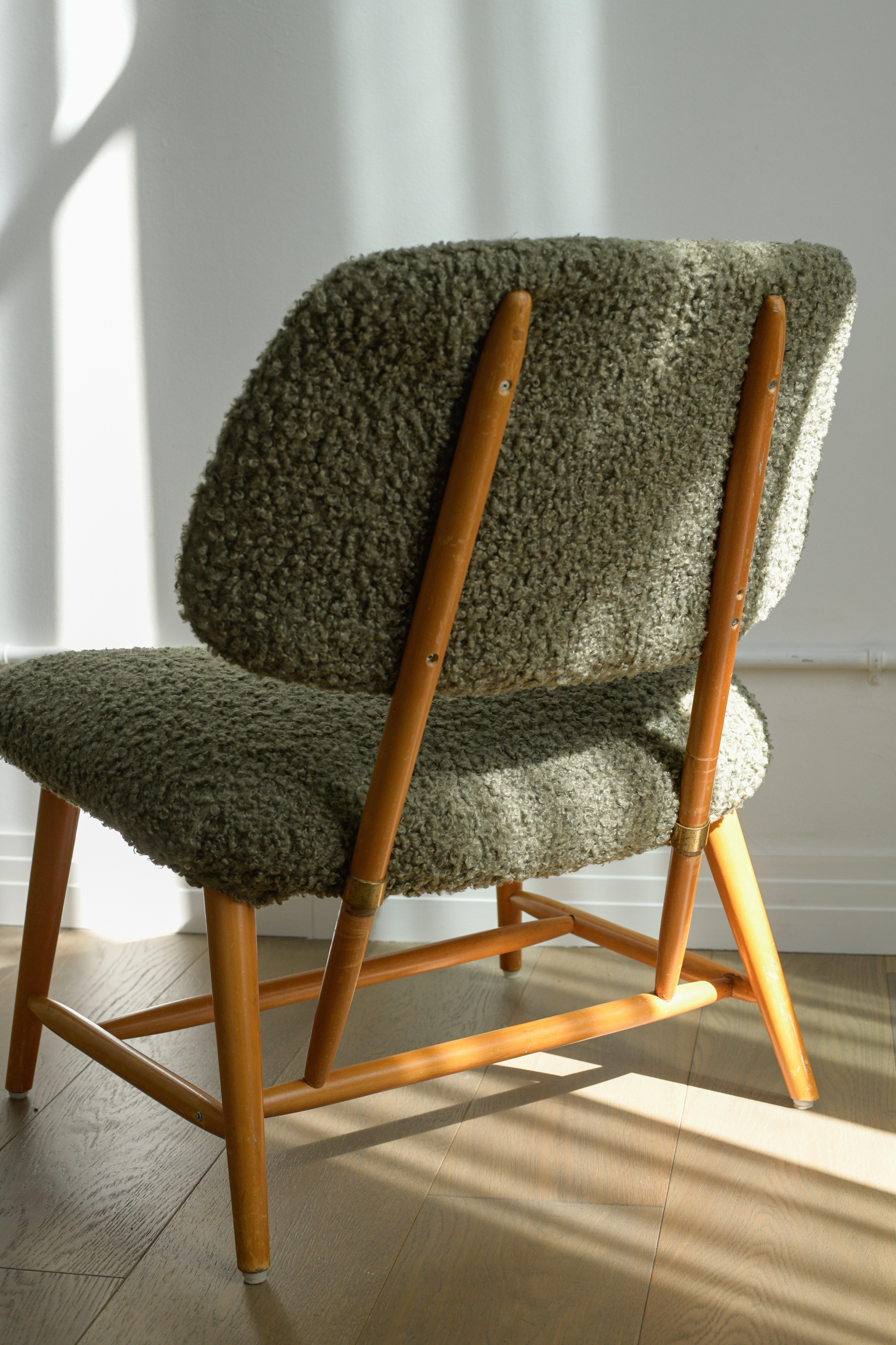 Alf Svensson Sillas de salón TeVe de Ljungs Industrier AB Suecia, 1953 en venta 5