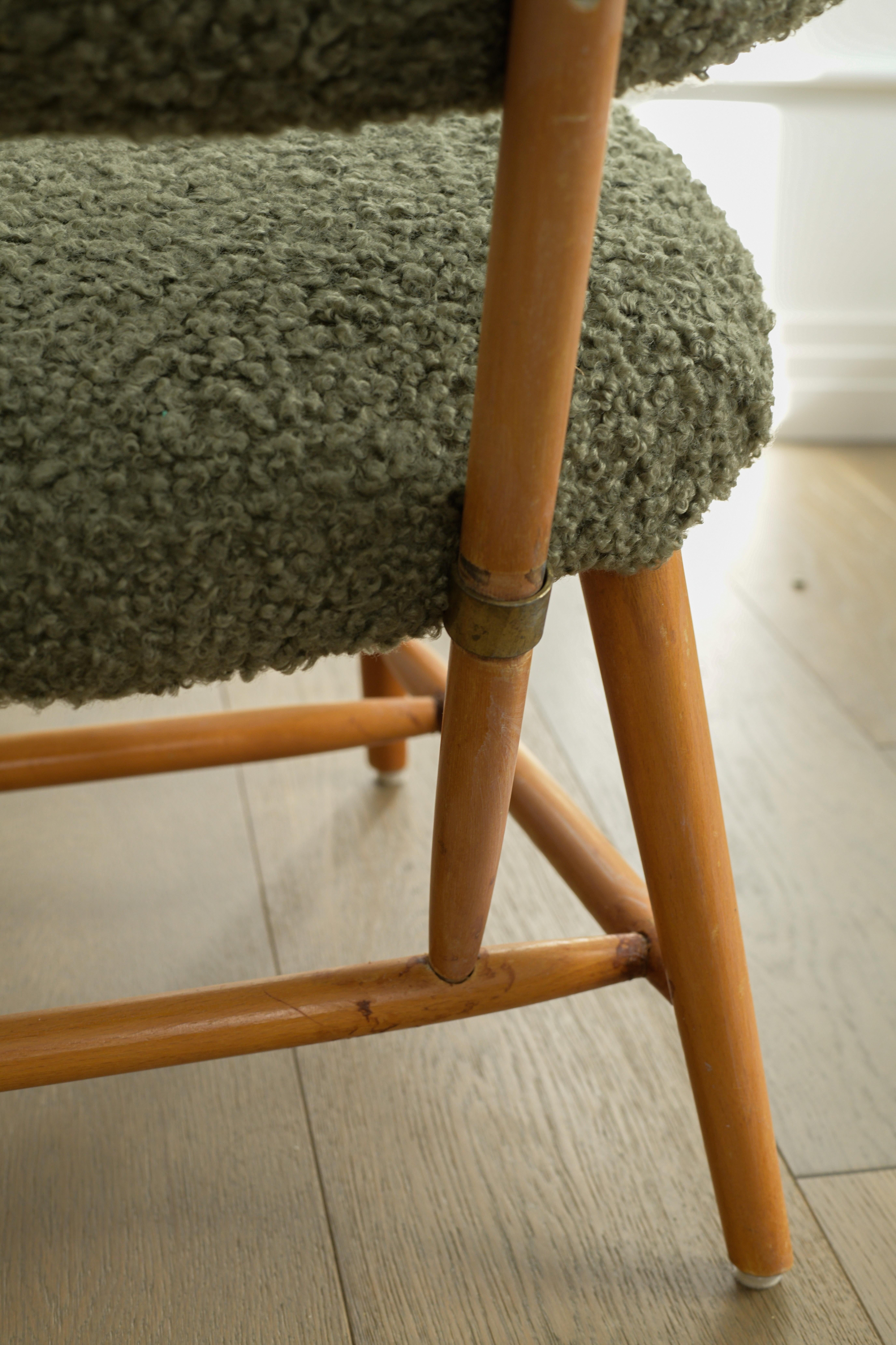 Alf Svensson Sillas de salón TeVe de Ljungs Industrier AB Suecia, 1953 en venta 6