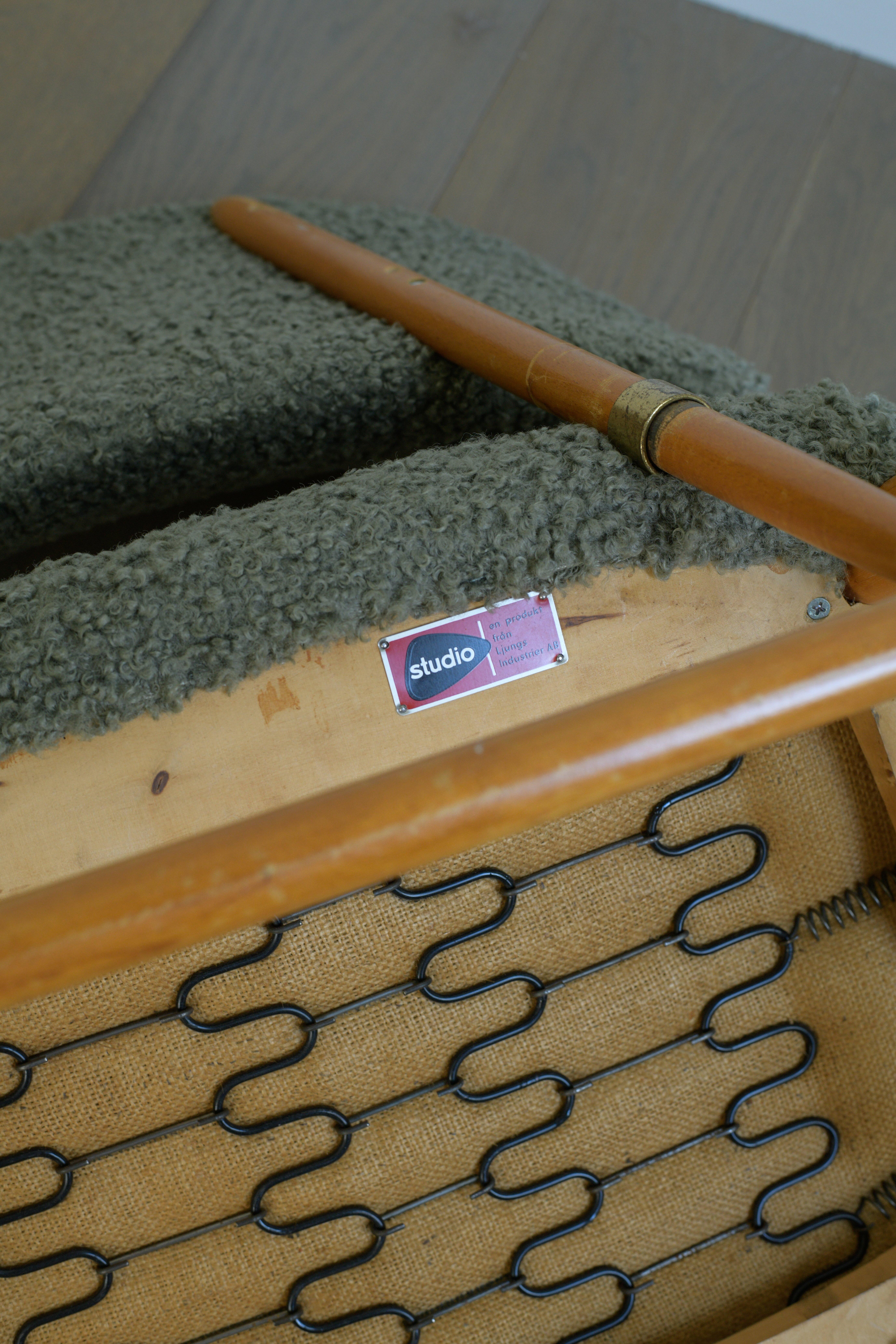 Alf Svensson Sillas de salón TeVe de Ljungs Industrier AB Suecia, 1953 en venta 10