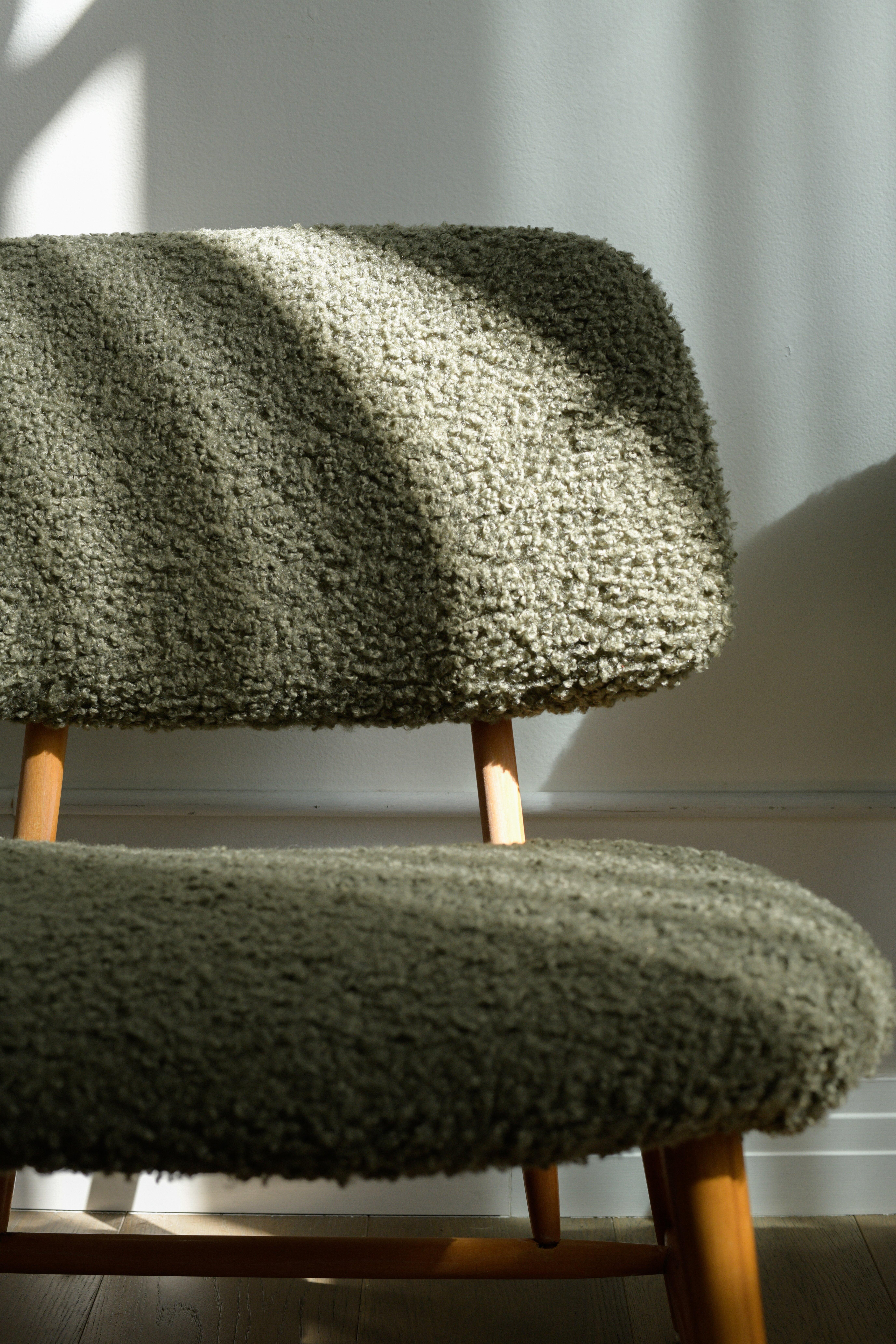 Alf Svensson Sillas de salón TeVe de Ljungs Industrier AB Suecia, 1953 mediados del siglo XX en venta