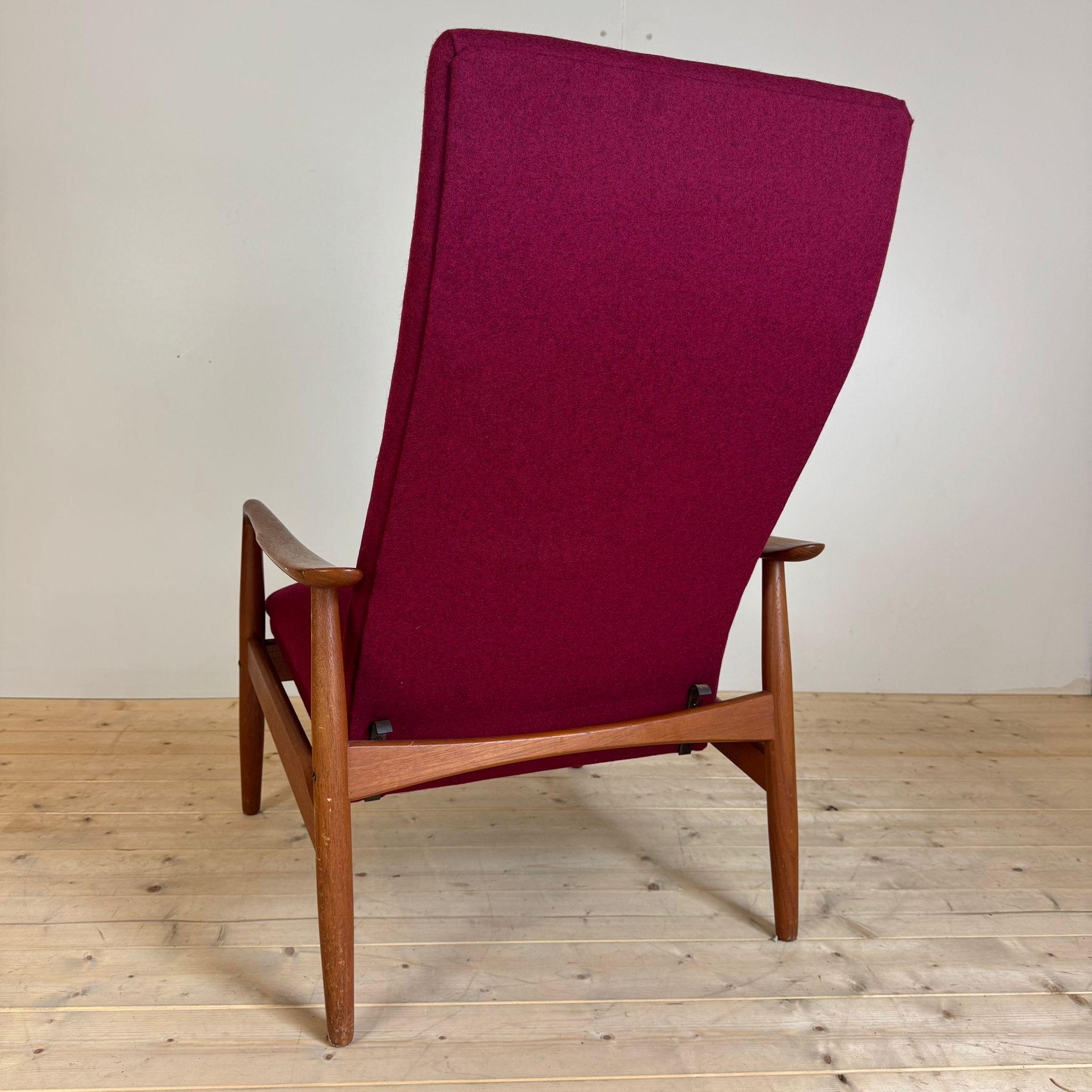 Fauteuil vintage Alf Svensson, Suède 1960 en vente 2