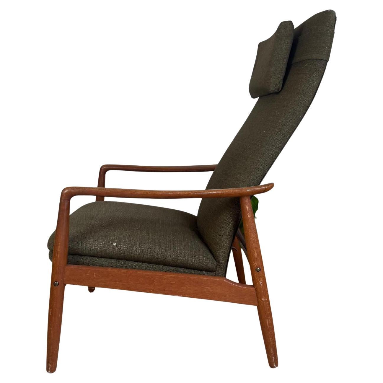 Fauteuil vintage Alf Svensson, Suède 1960 en vente