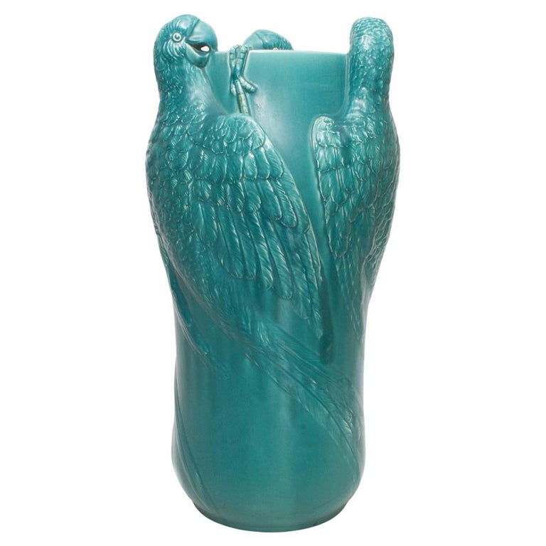 Alf Wallander Ceramic Umbrella Stand / Floor Vase by Rorstrand, Sweden