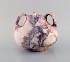 Alf Wallander for Rörstrand, a Pair of Vases in Glazed Ceramics