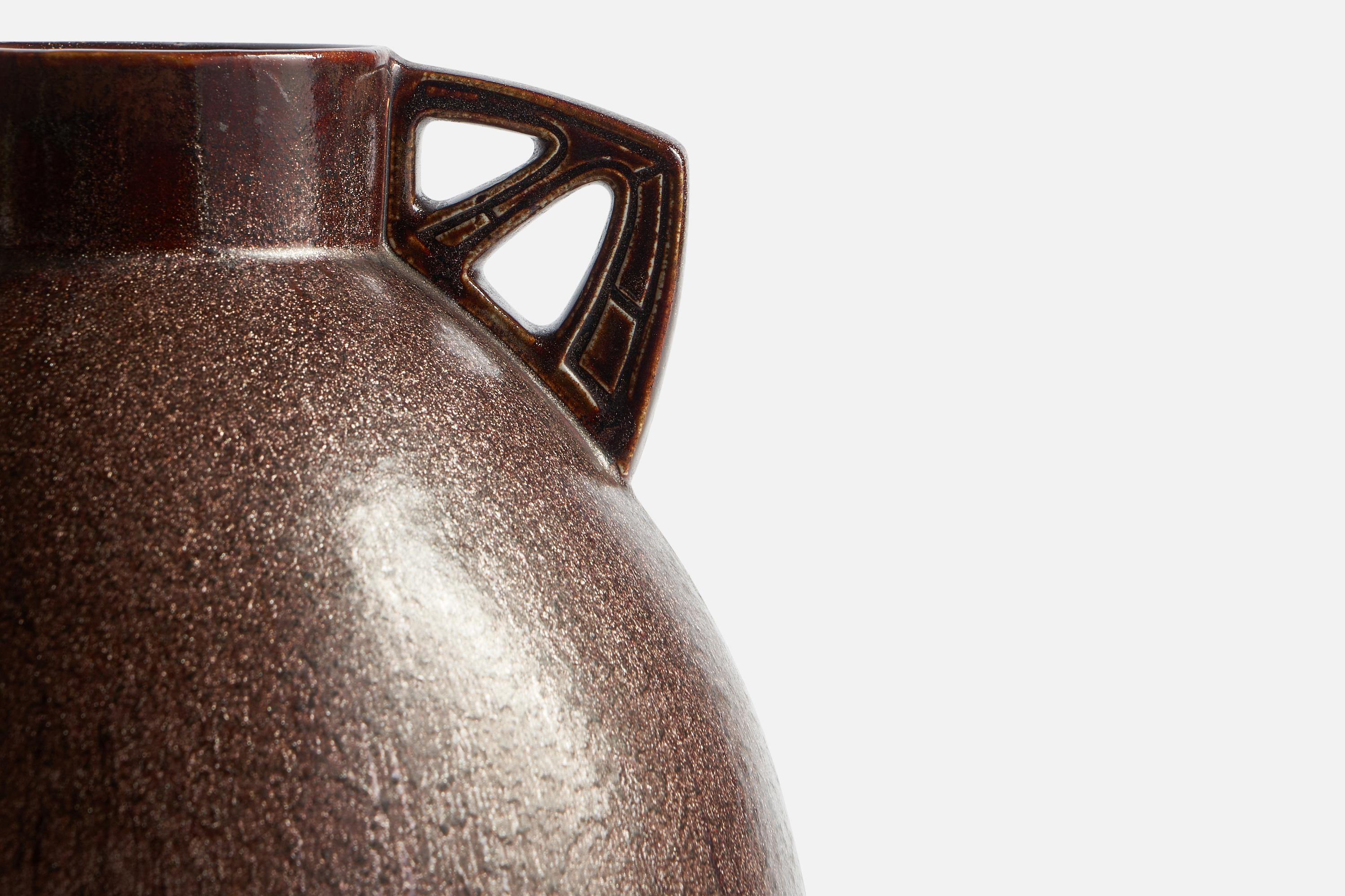 Early 20th Century Alf Wallander, Vase, Ceramic, Sweden, 1910s For Sale