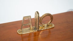 Alfa and Omega Brutalist Book Holder