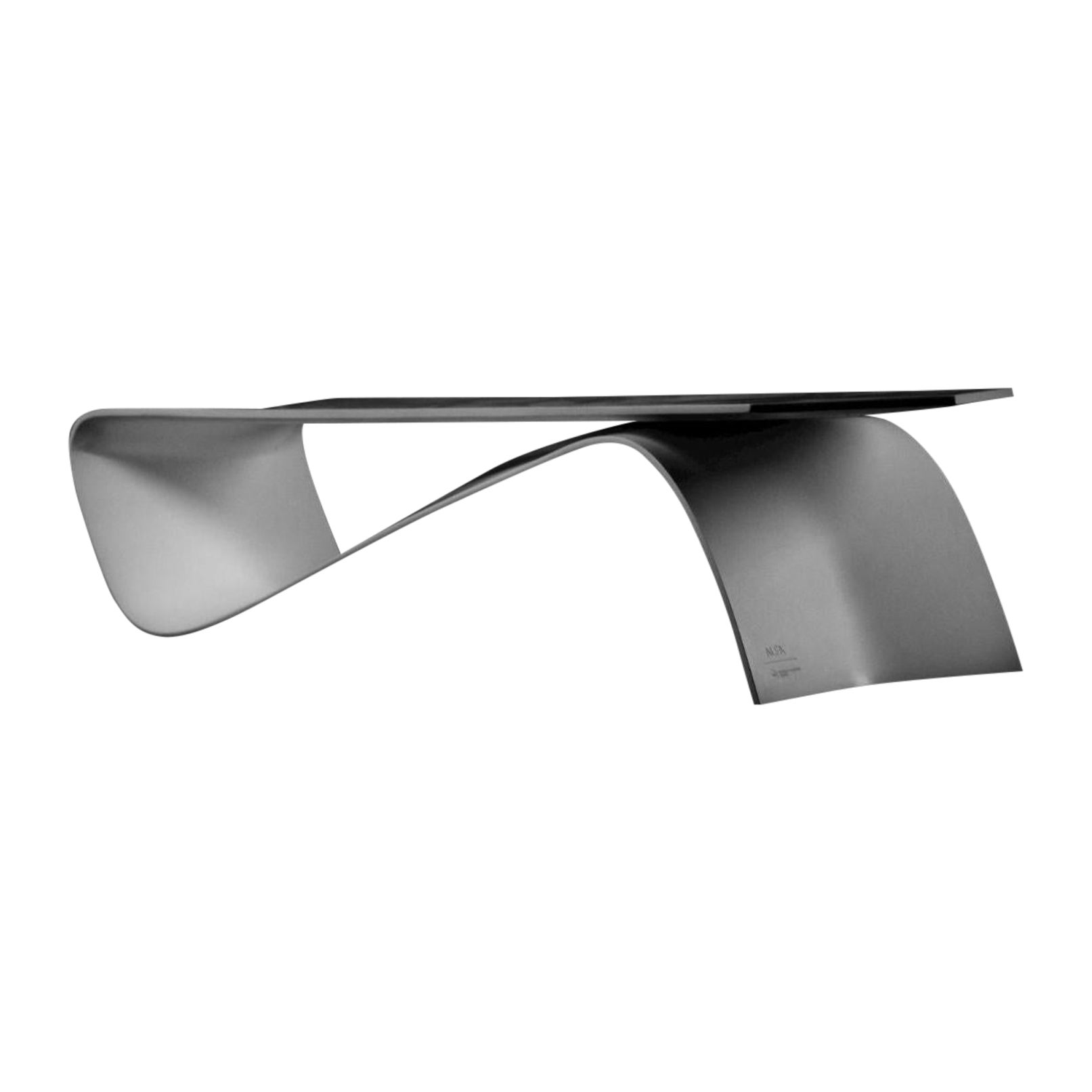 Alfa Sculpture Bench by Veronica Mar