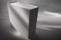 Alfama 1 White Lacquered Cabinet with Two Doors