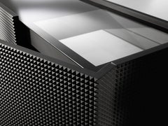 Alfama 2 Black Lacquered Cabinet Three Doors