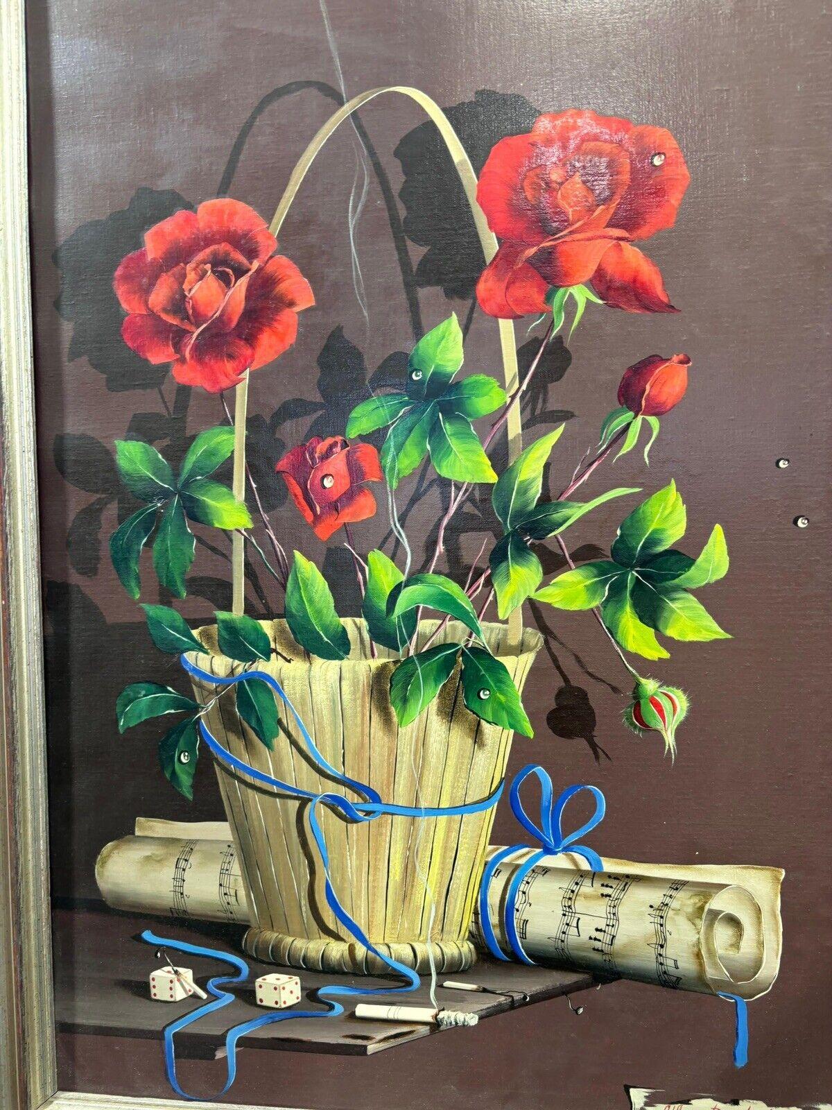Alfano Dardari Oil Painting on Canvas 1970's In Good Condition For Sale In Taranto, IT