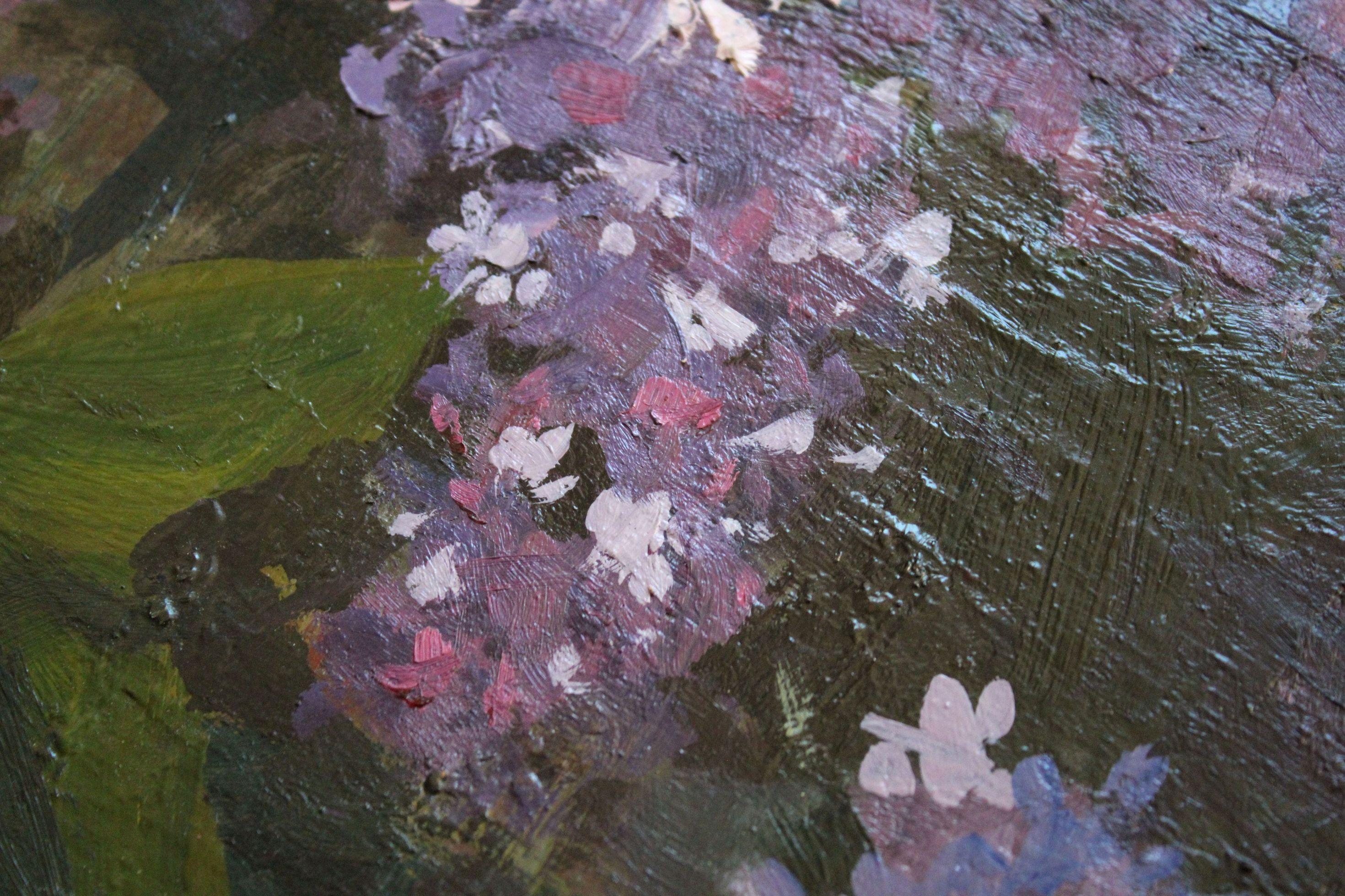 The Purple Song, 1960. Öl auf Karton, 68 x 80 cm, Öl im Angebot 5