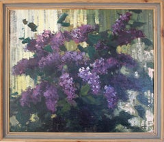 The Purple Song, 1960. Oil on cardboard, 68 x 80 cm