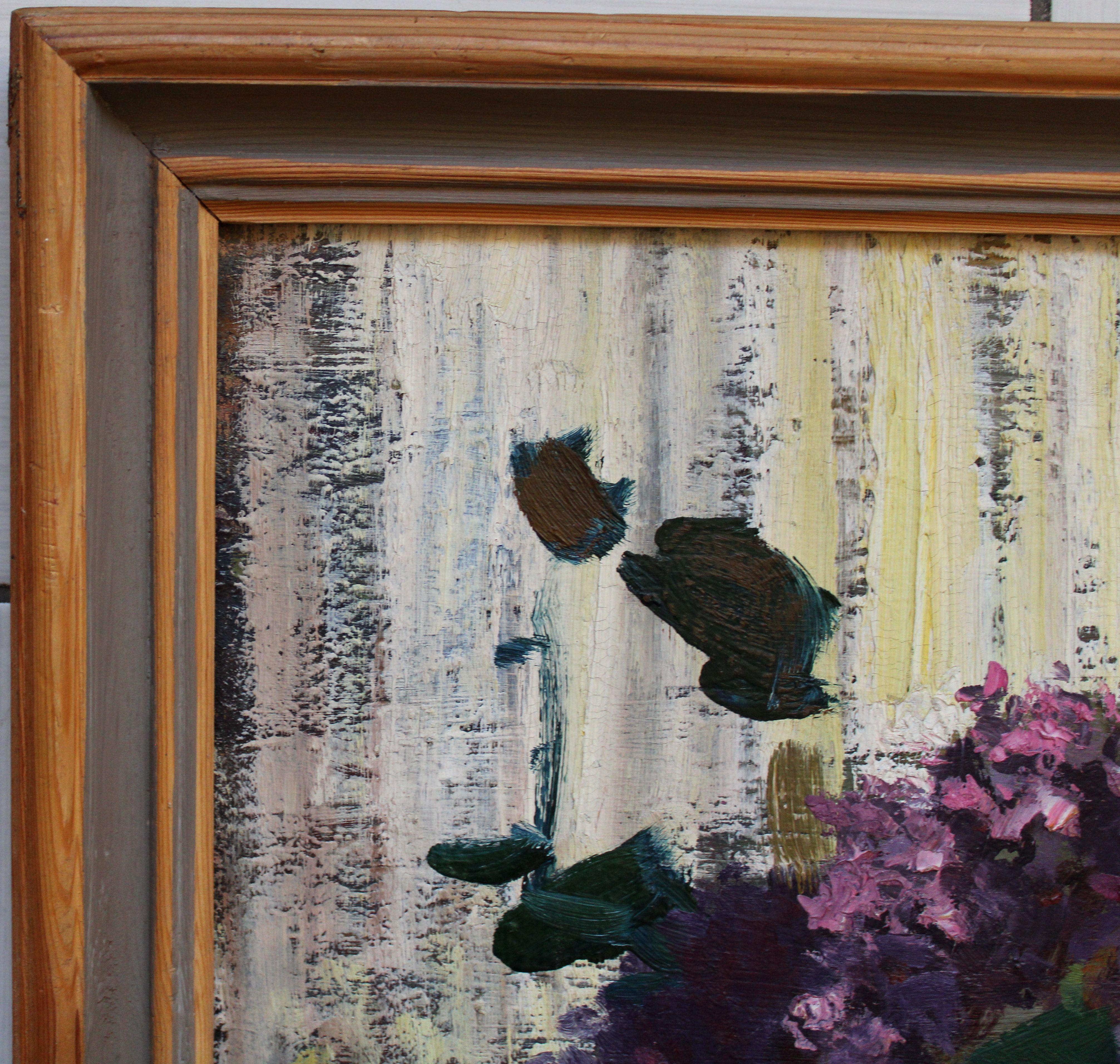 The Purple Song, 1960. Öl auf Karton, 68 x 80 cm, Öl im Angebot 1