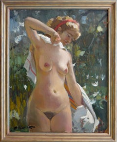 Act. Summer. 1964. Oil on cardboard and underframe, 99x79 cm