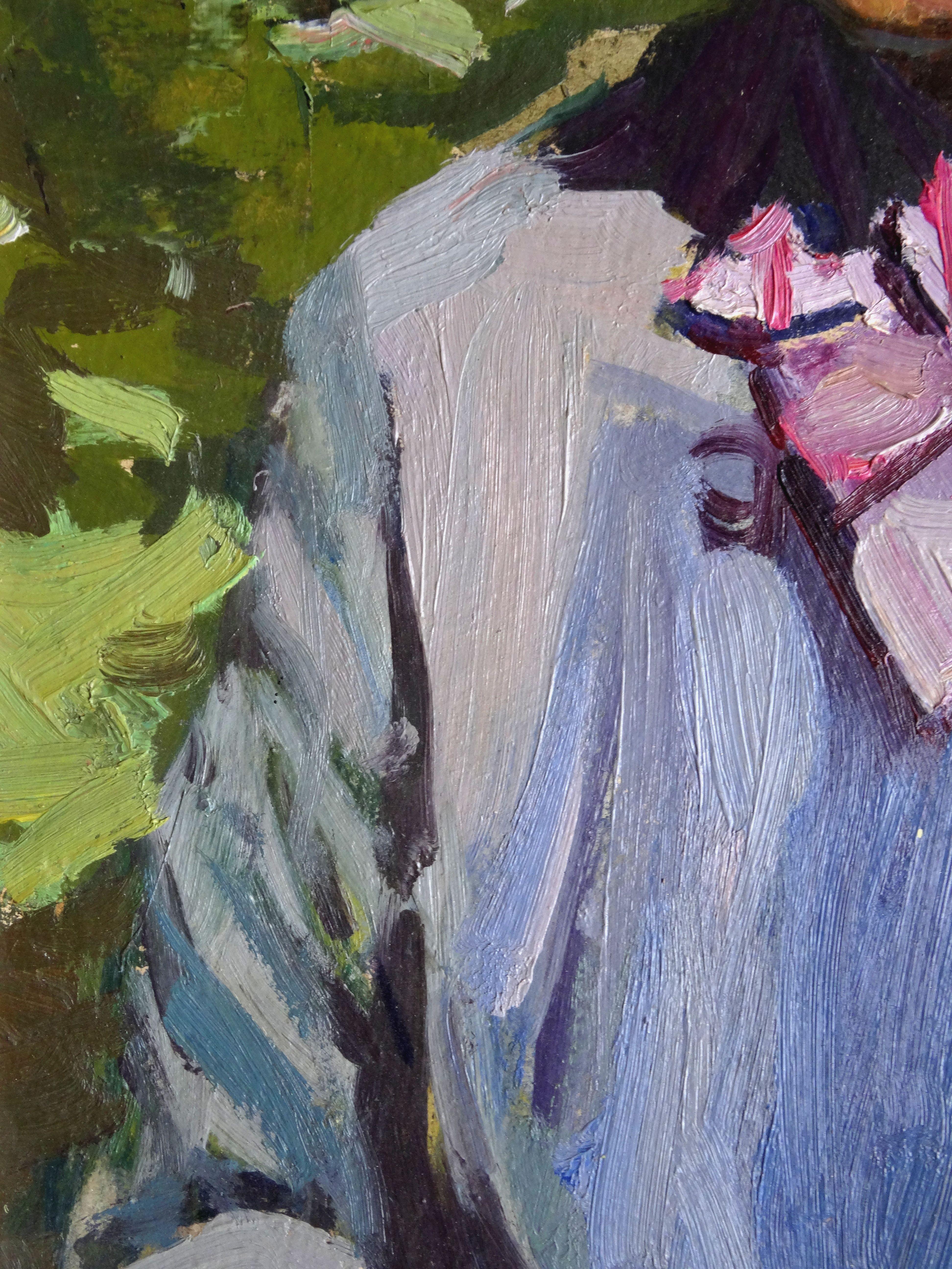 Zigeunerin. 1959, Öl auf Karton, 48x37 cm

Alfejs Bromults (1913.3.IV - 1991.11.I)

Seine erste Berufsausbildung absolvierte er an der National University bei R. Suta, J. Bine und G. Skilters. Noch 1938 lernte er an der Kunstakademie in Lettland