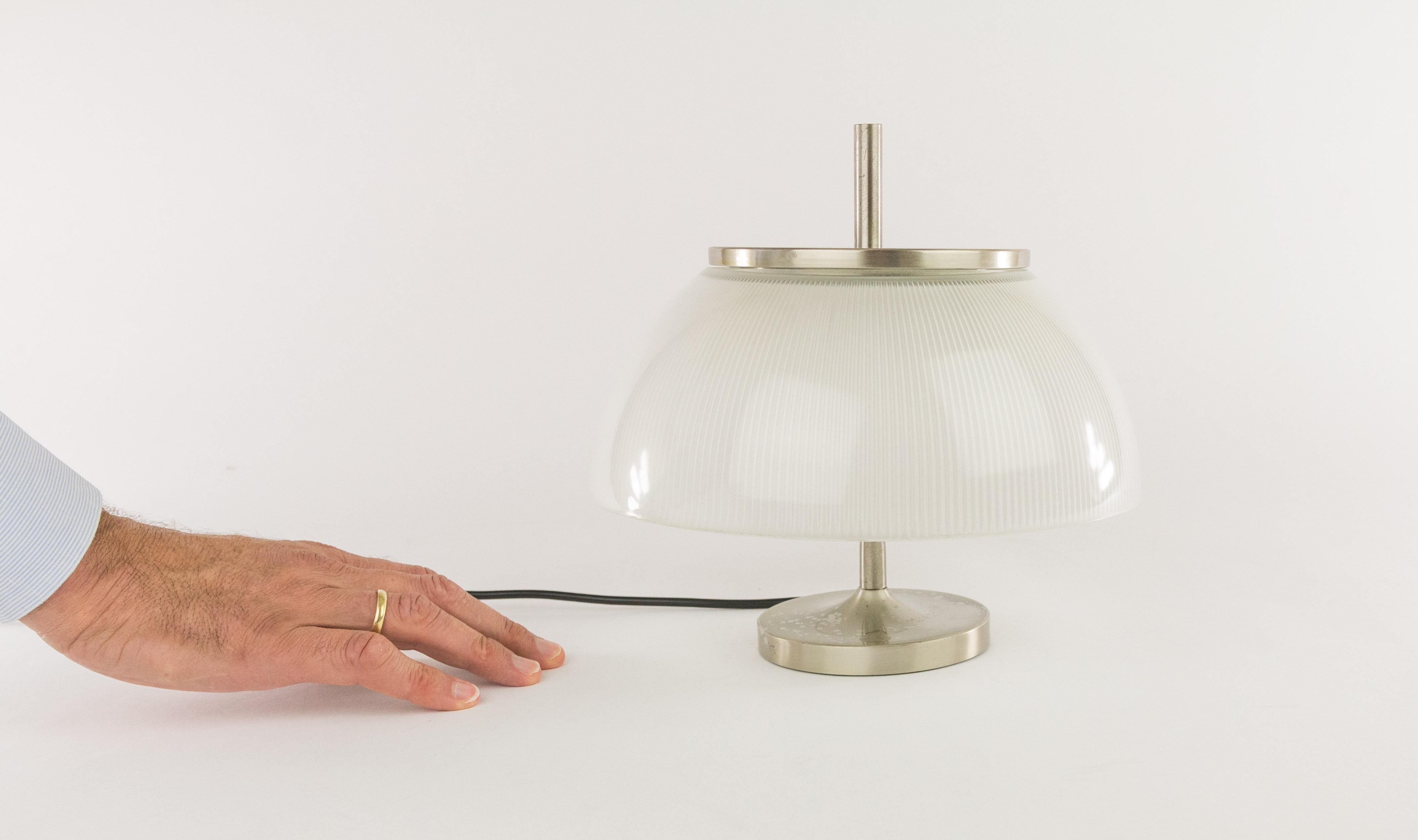 Glass Alfetta Table Lamp by Sergio Mazza for Artemide, 1960s