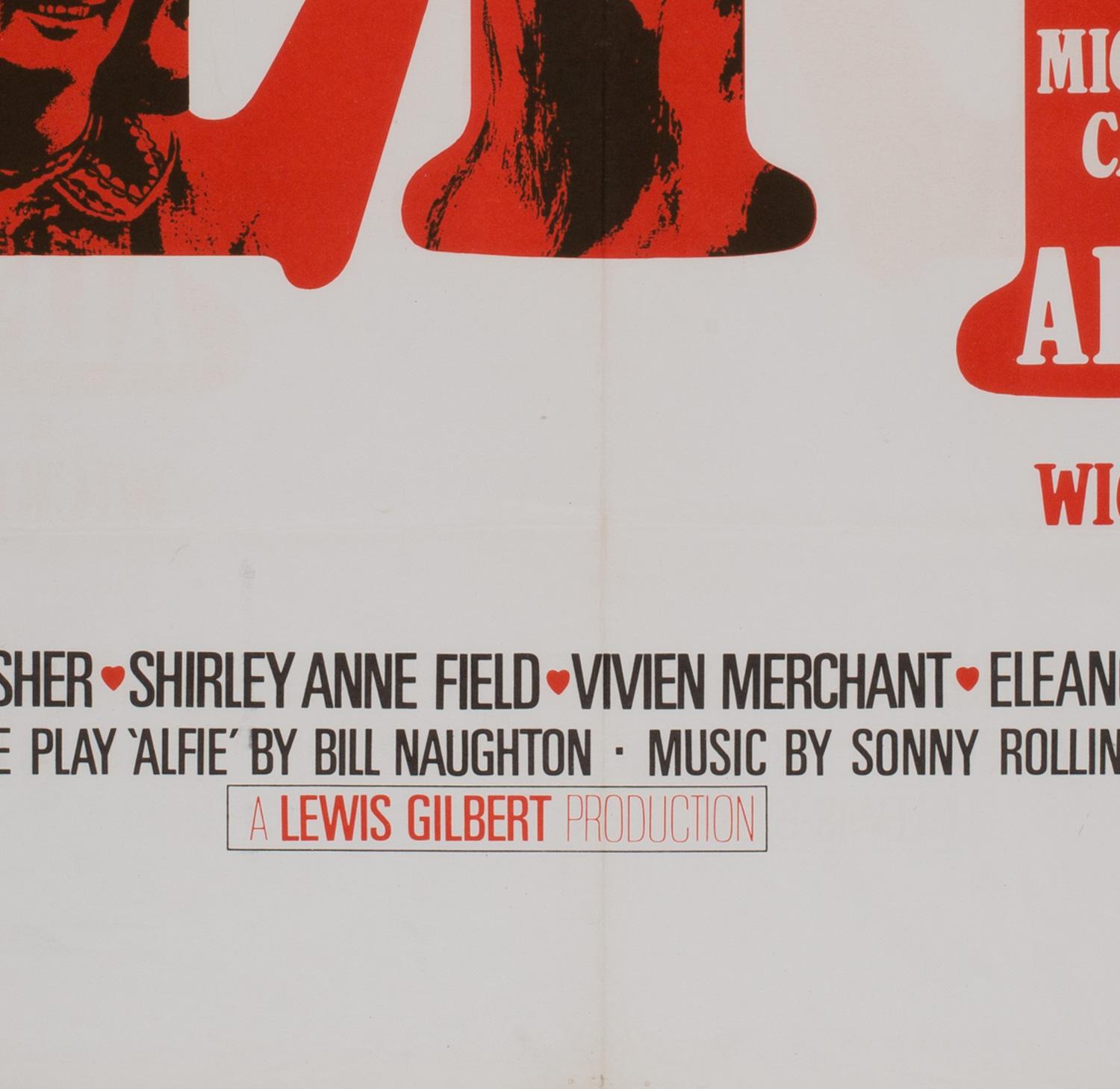 20th Century Alfie UK Quad Film Movie Poster, 1966