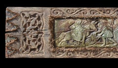 "Disciples II" Mixed Media Wall Sculpture 10" x 58" x 1" in by Alfons Louis