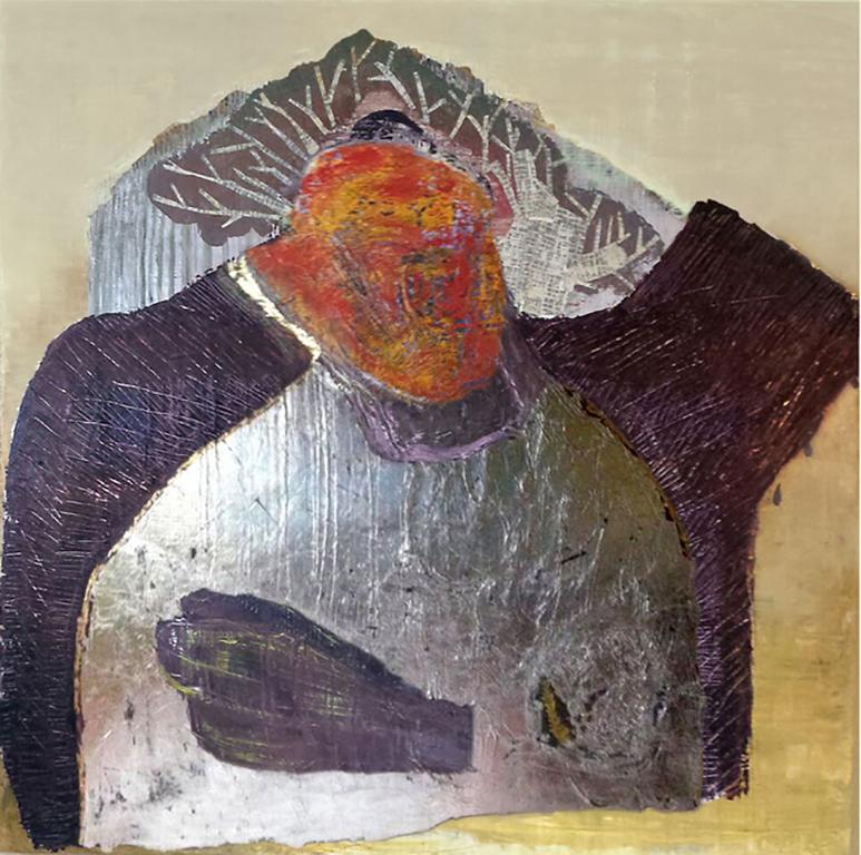 Abstract Painting Alfonse Borysewicz - Saint-Joseph Thursday, abstraction spirituelle