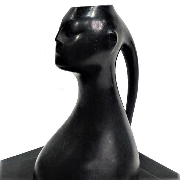 Alfonso Canciani, Viennese Secession Orientalist Bronze Vase, c. 1910