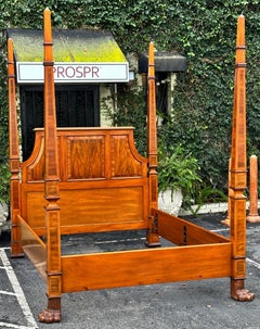 Alfonso Marina 18th C Style Cama Umbria Queen Poster Bed Frame