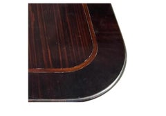 Alfonso Marina Macassar Ebony Tula Double Pedestal Dining Table