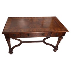 Alfonso Marina Mesa De Respaldo Bordeaux Writing Table Desk