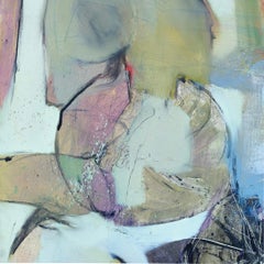 Alfonso Mena "Monociclo" Öl auf Leinwand Gemälde