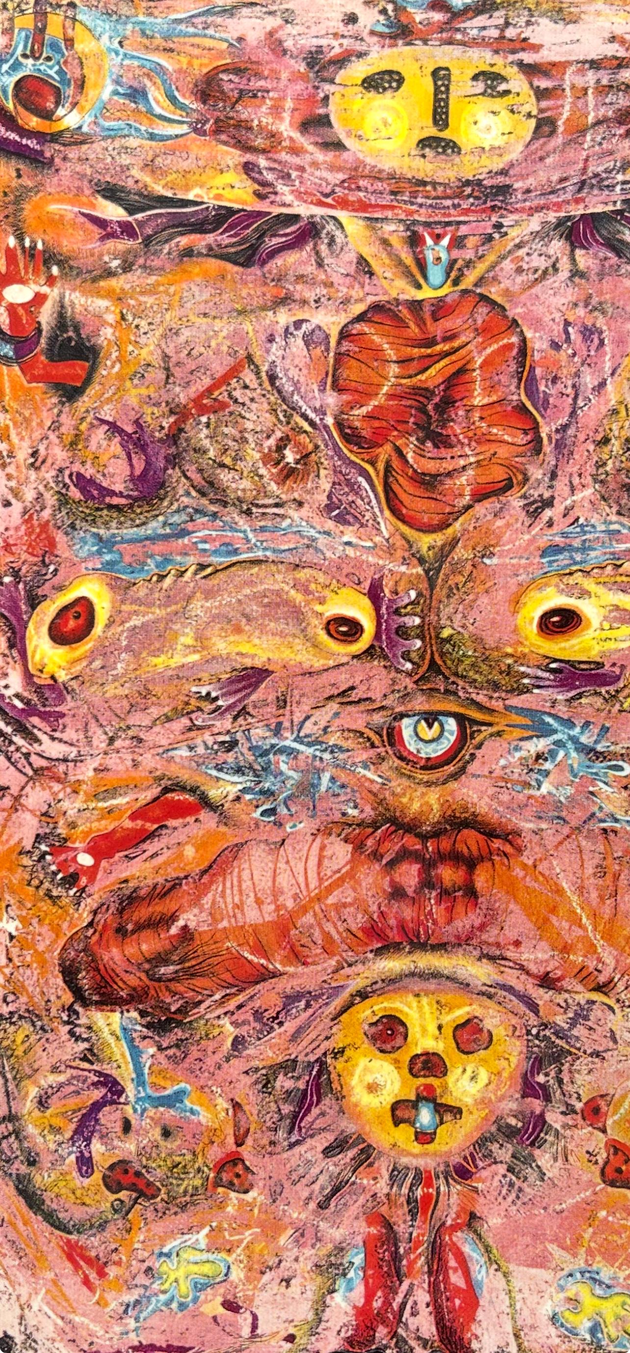 Ossorio, Sans titre, Peintures initiatiques d'Alfonso Ossorio (nach) im Angebot 2