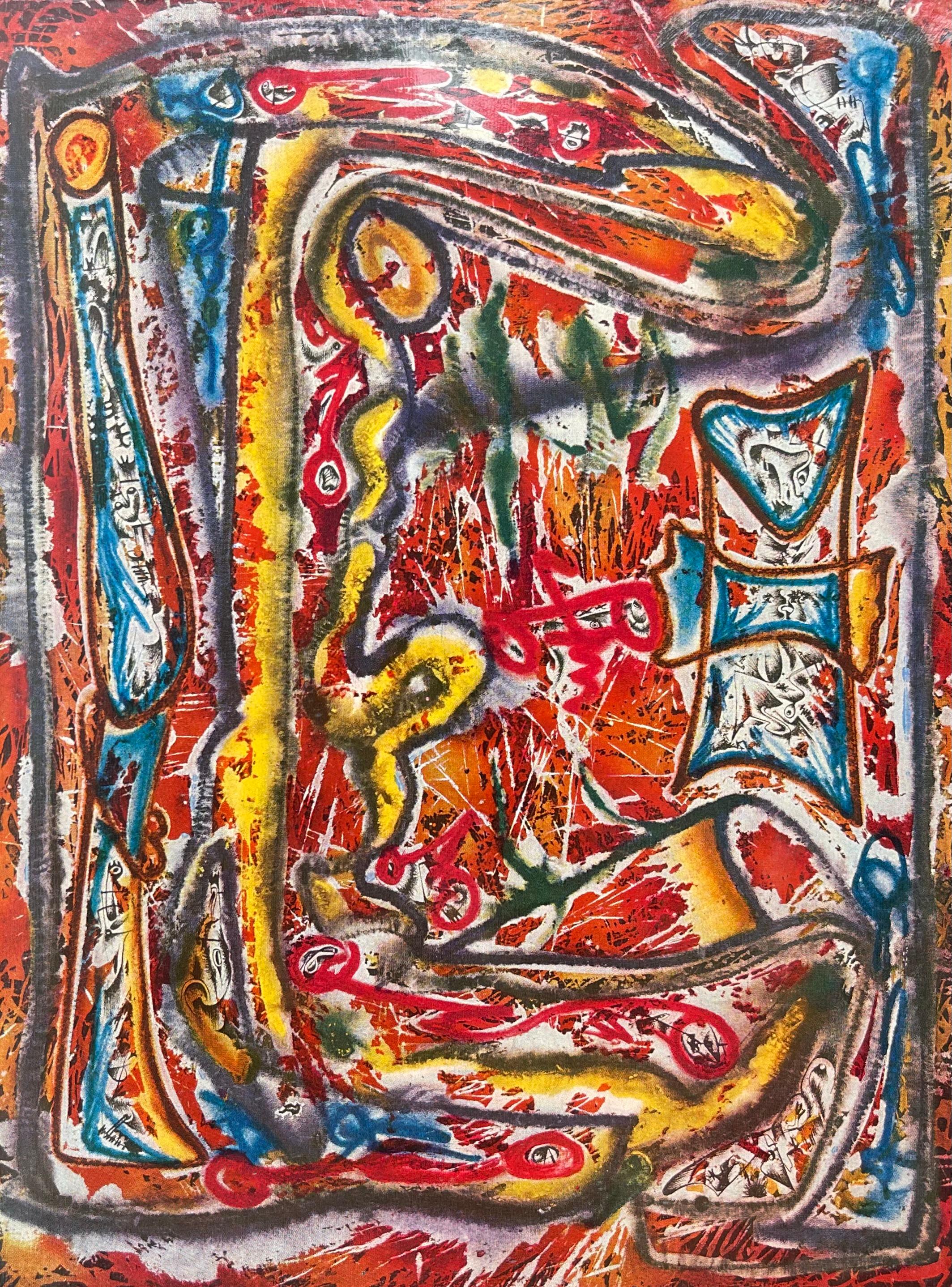 Ossorio, Sans titre, Peintures initiatiques d'Alfonso Ossorio (después)
