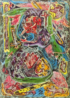 Ossorio, Sans titre, Peintures initiatiques d'Alfonso Ossorio (después)