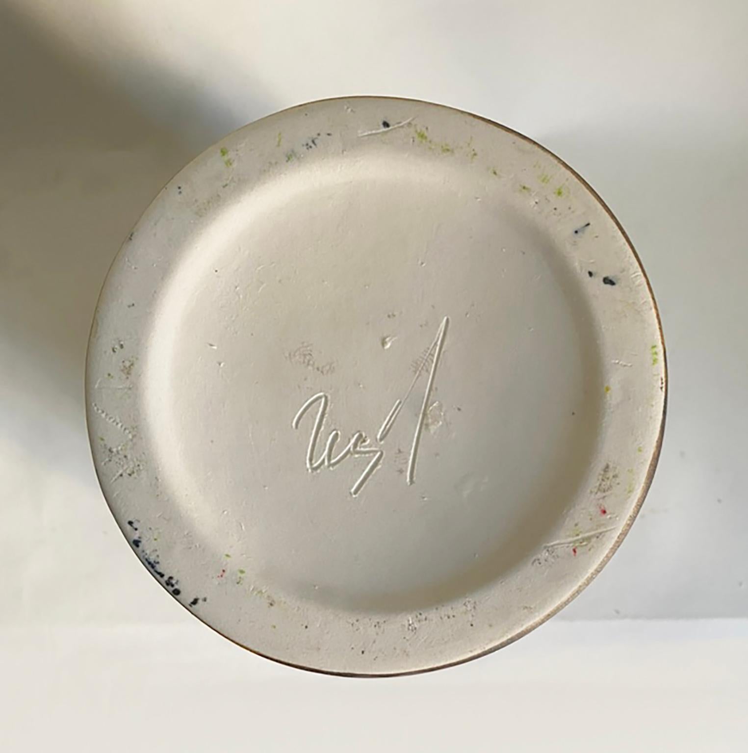 Alfonso Otero Regal Face Vase in the Style of Picasso For Sale 6