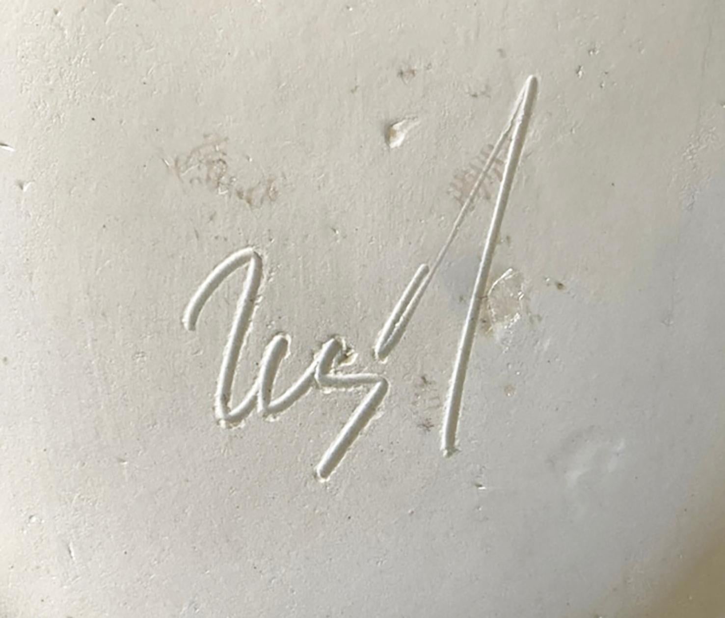 Alfonso Otero Regal Face Vase in the Style of Picasso For Sale 7