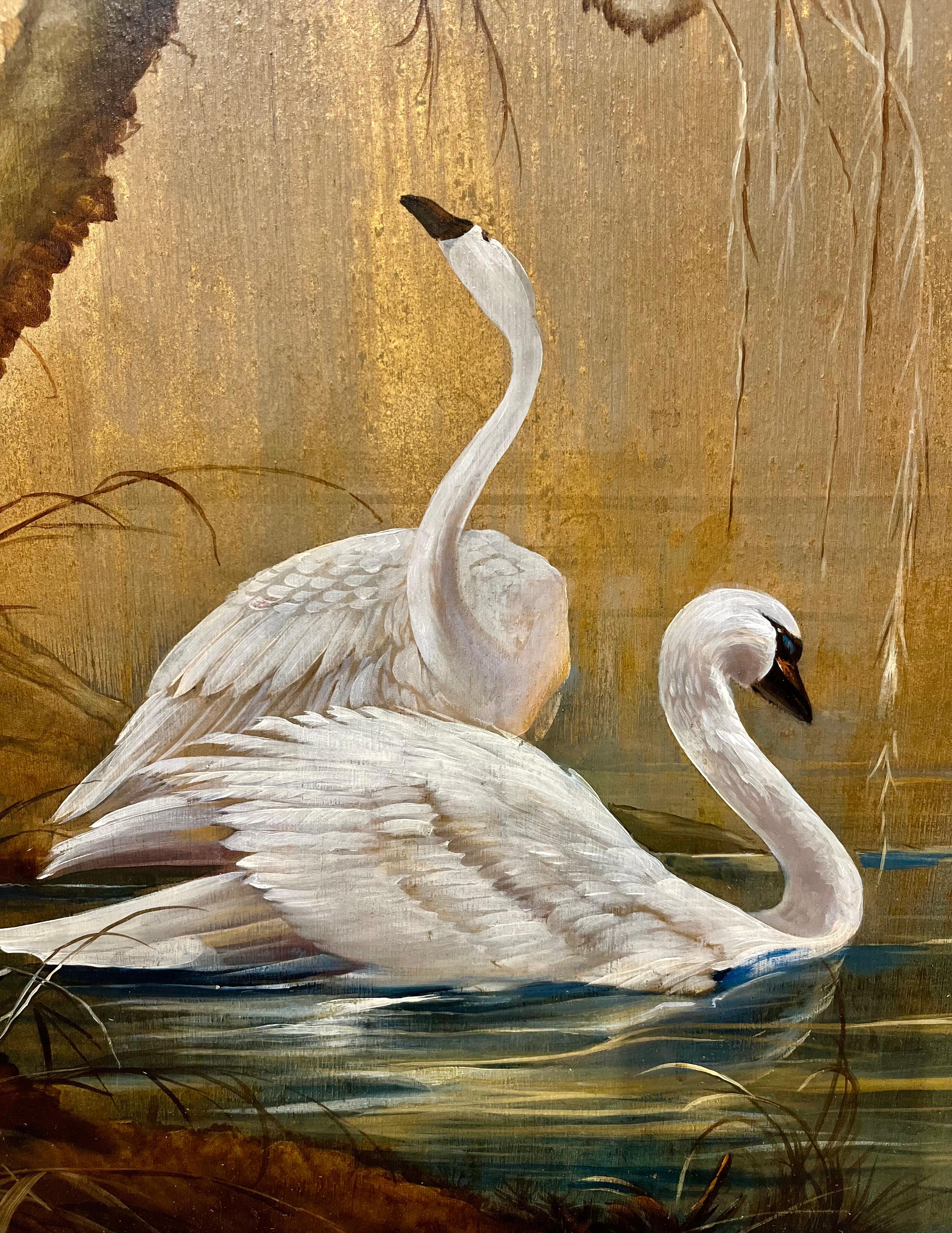 Peinture Art Déco intitulée 