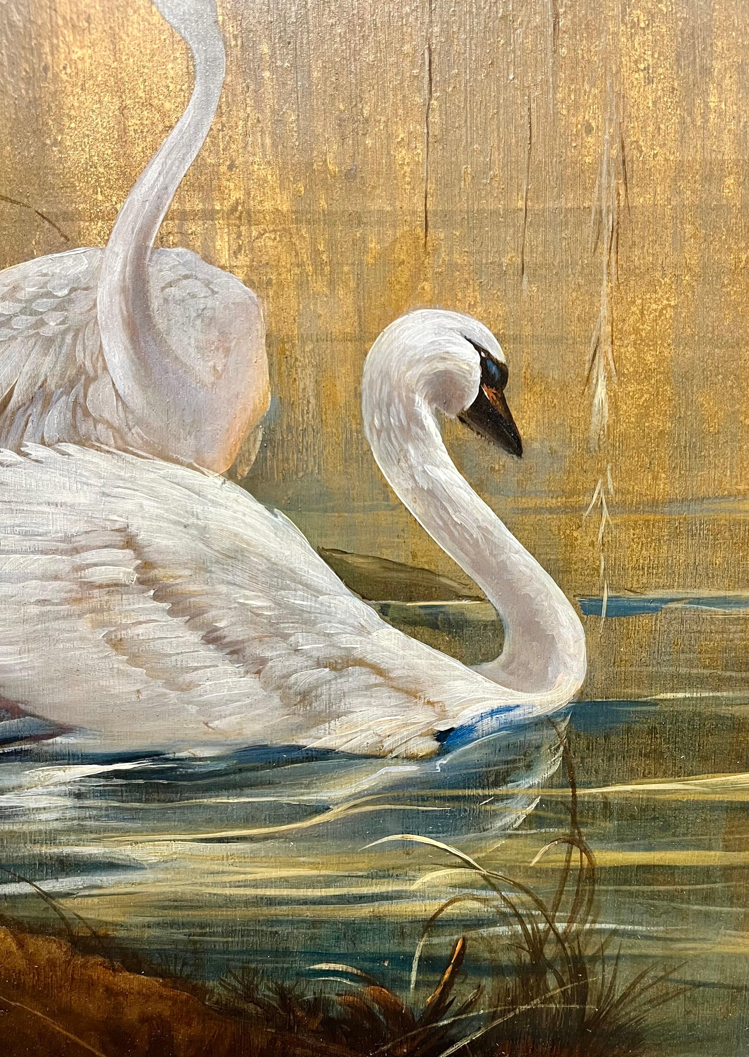 Peinture Art Déco intitulée 
