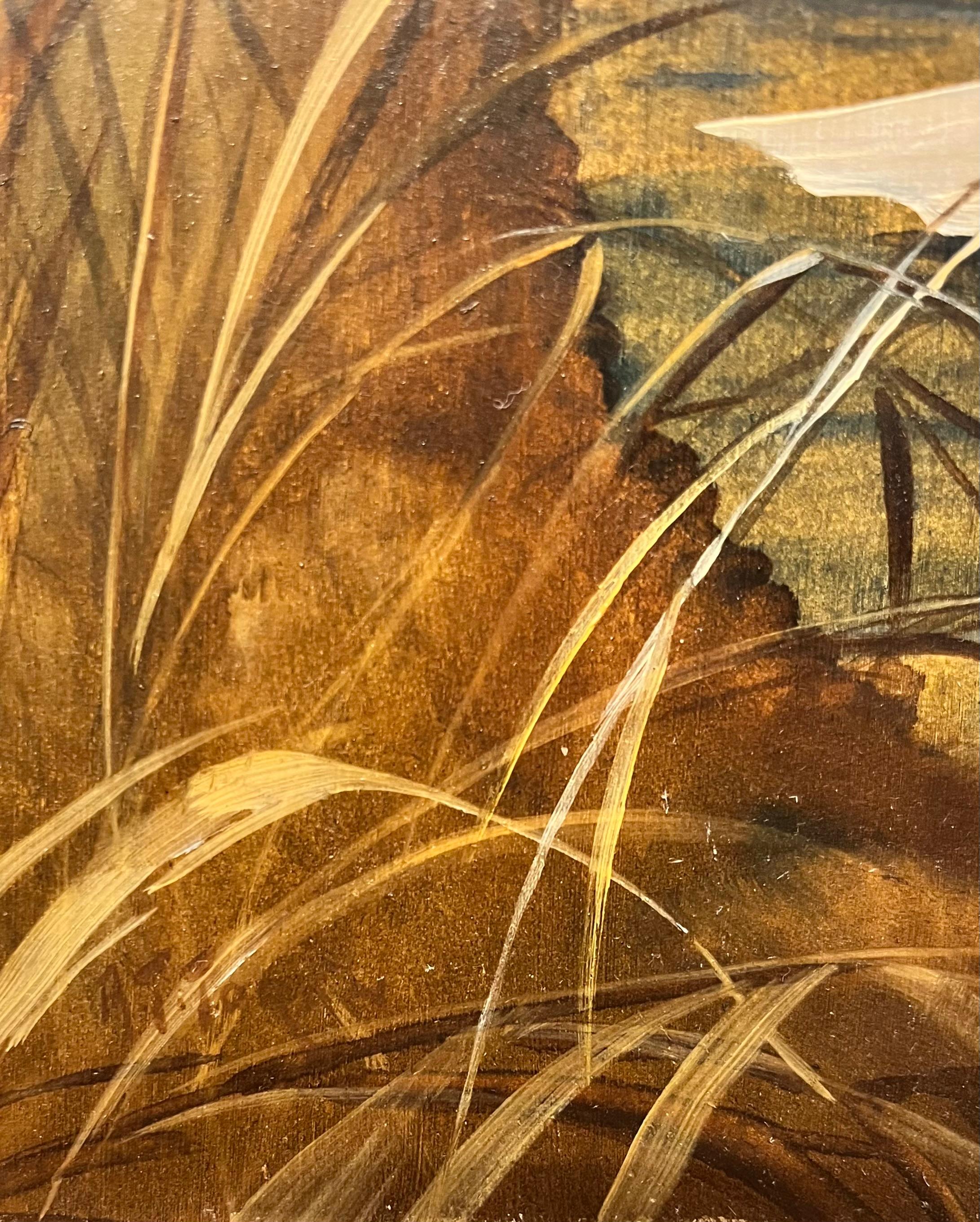 Peinture Art Déco intitulée 
