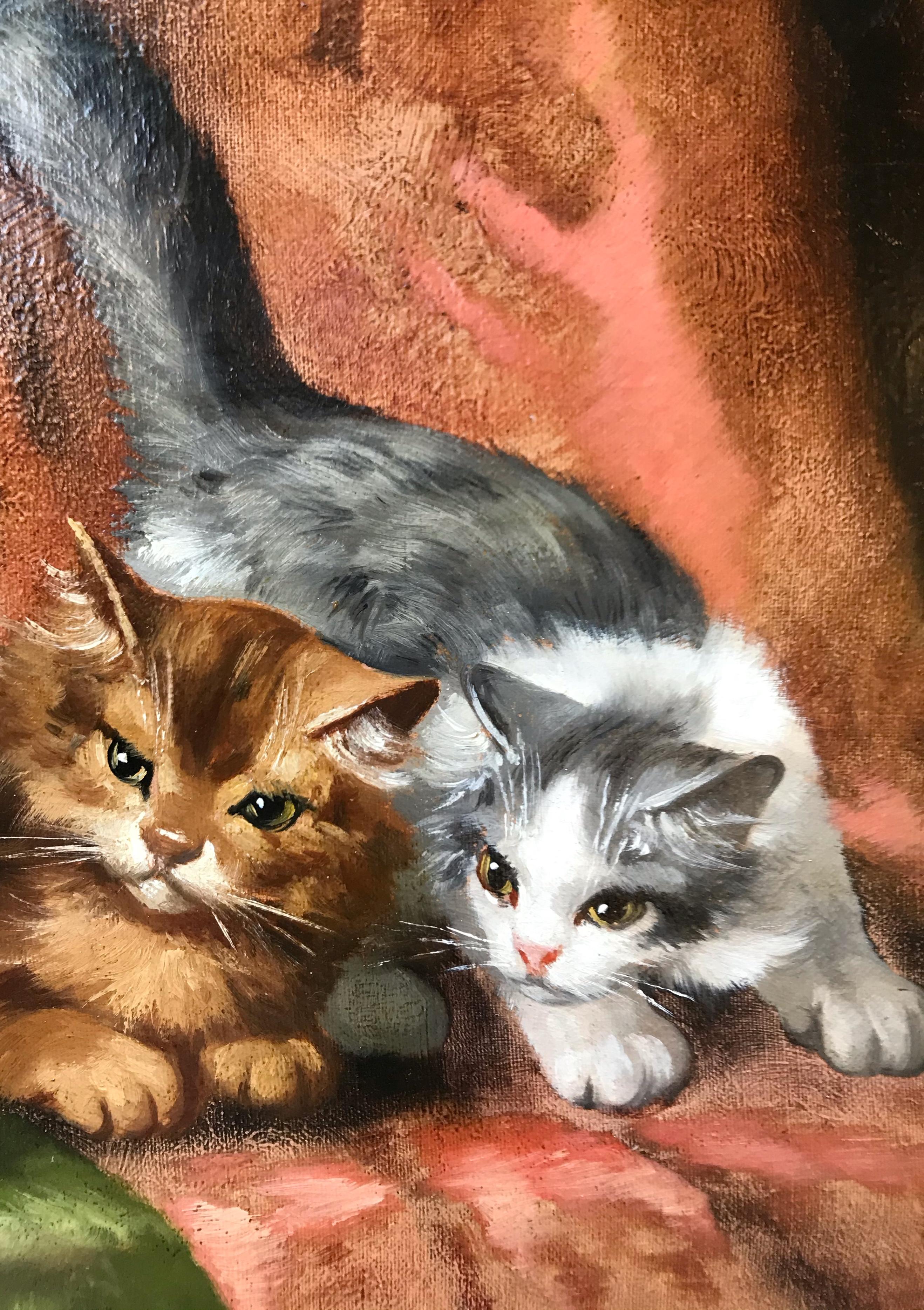 Painting animals interior cats For Sale 5