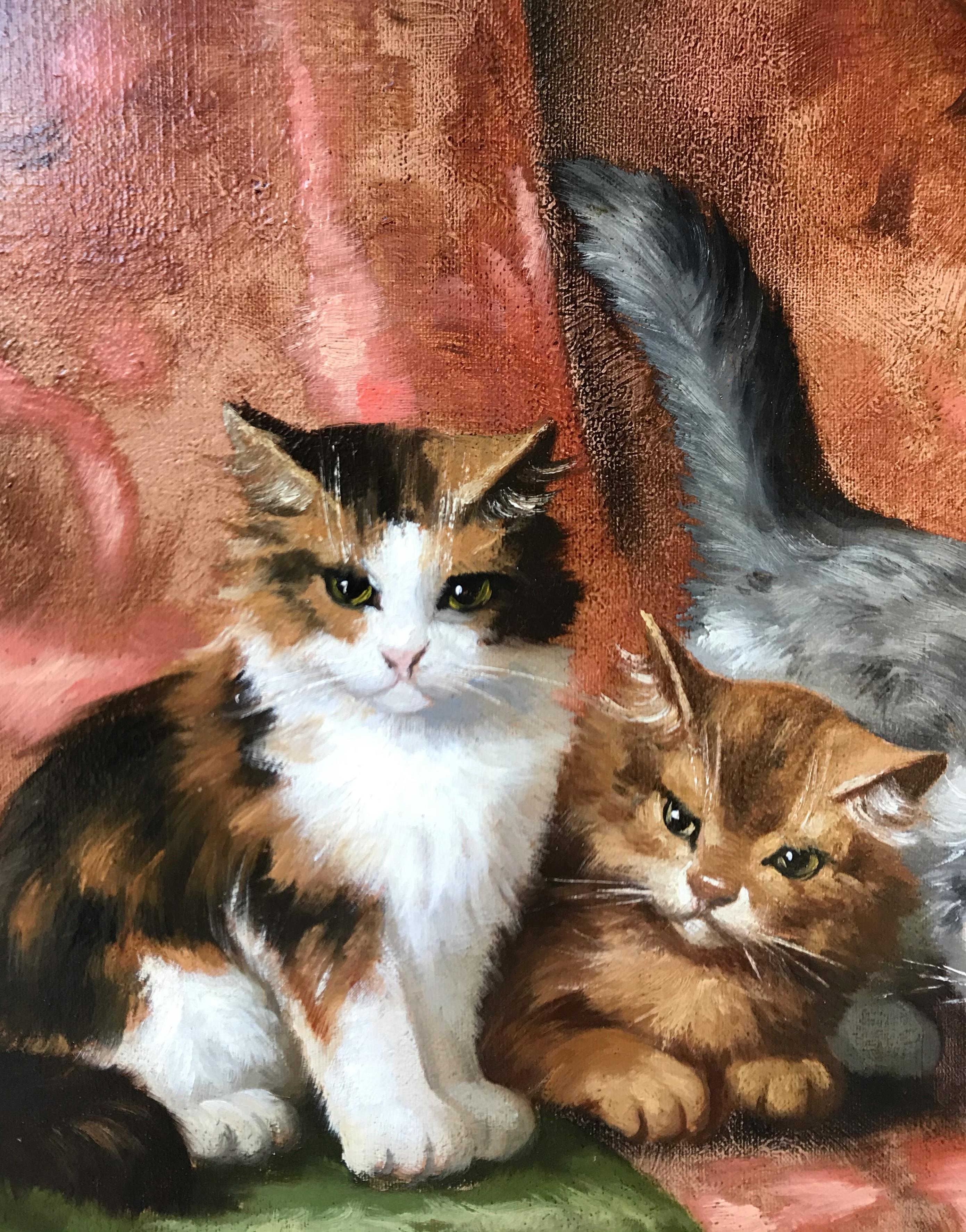 Painting animals interior cats For Sale 6