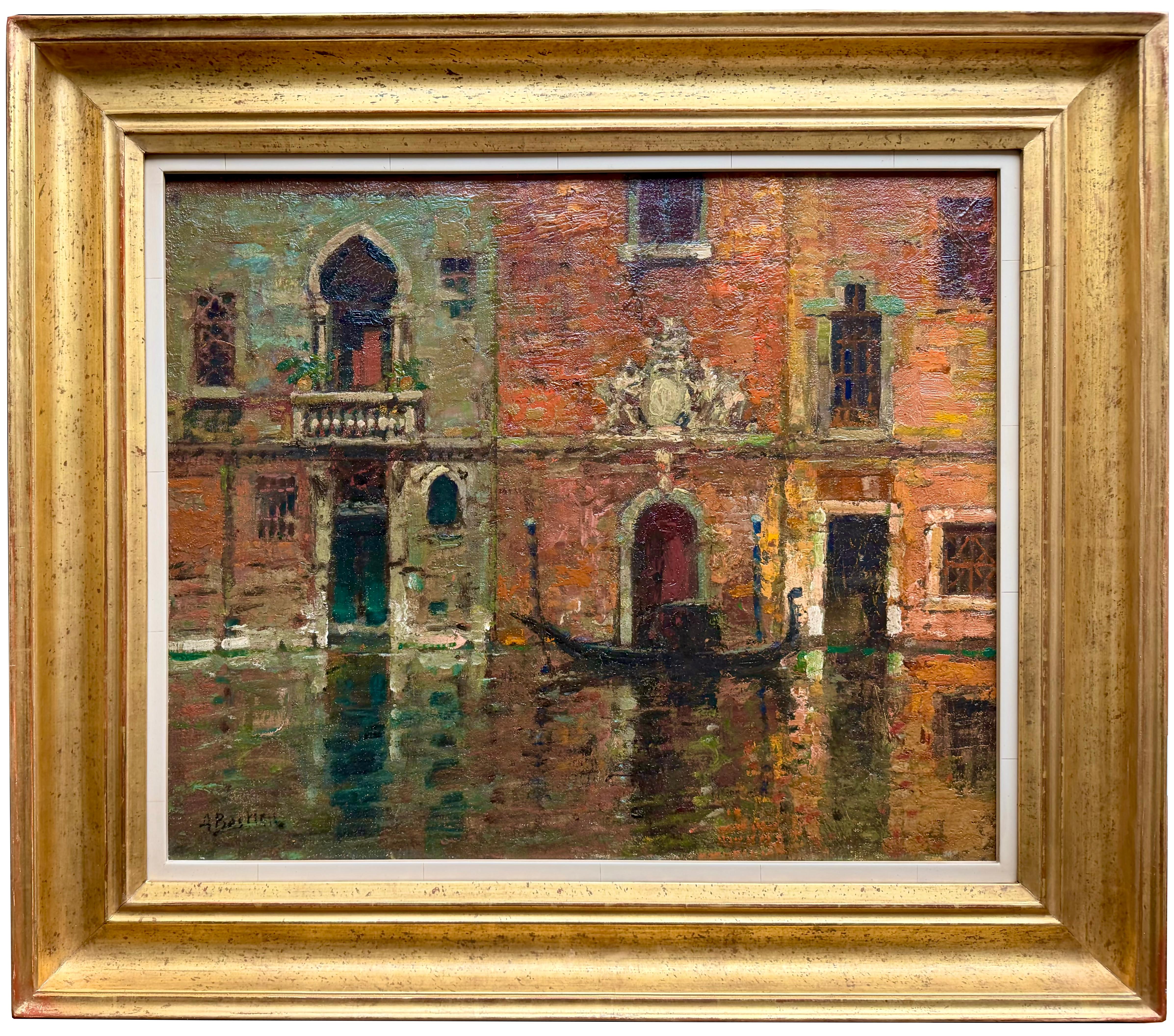 'Venice – Vue sur le Canal' by Alfred Bastien (1873 – 1955)