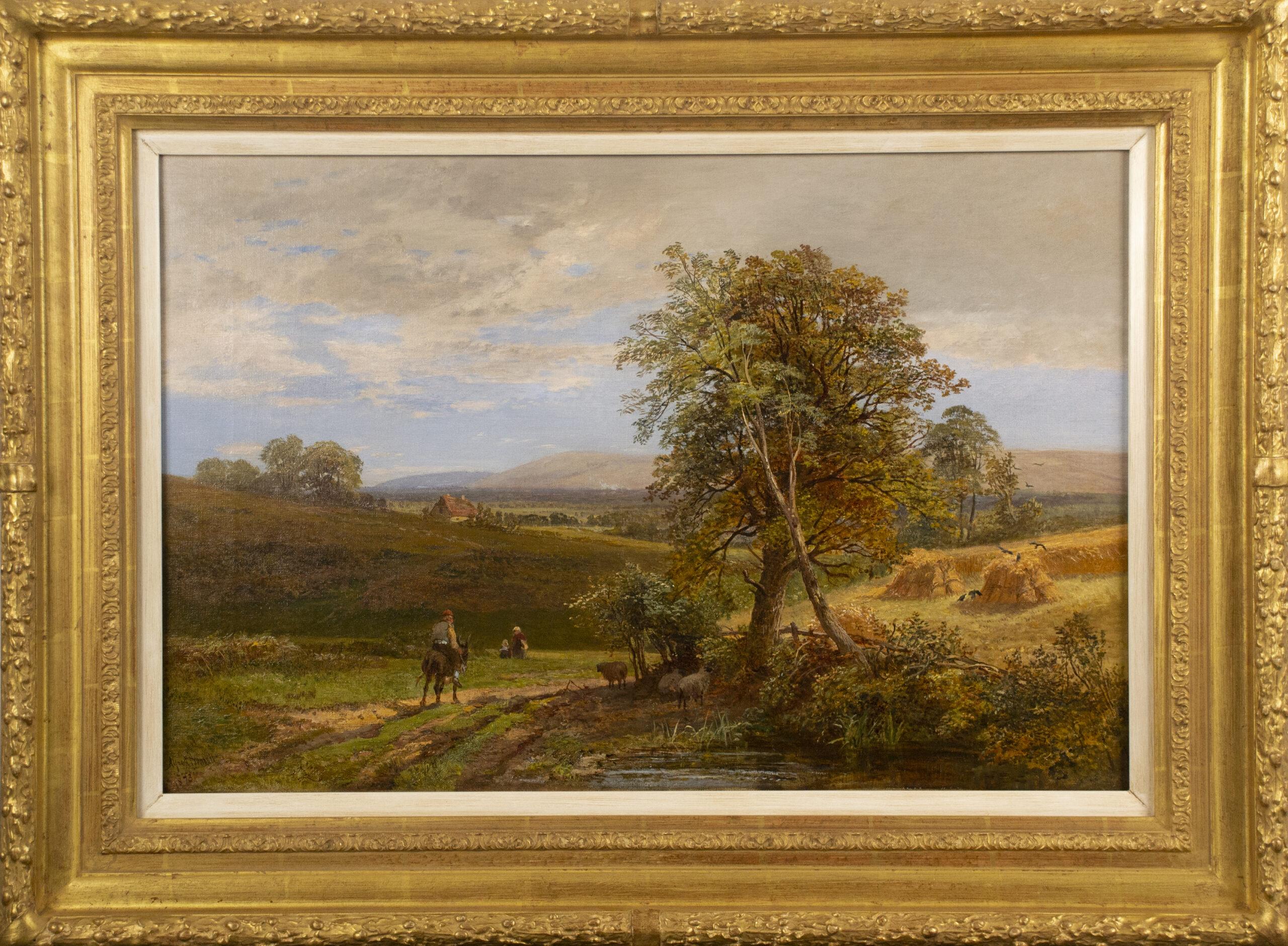 Fittleworth Common, West Sussex - Painting by Alfred Bennett