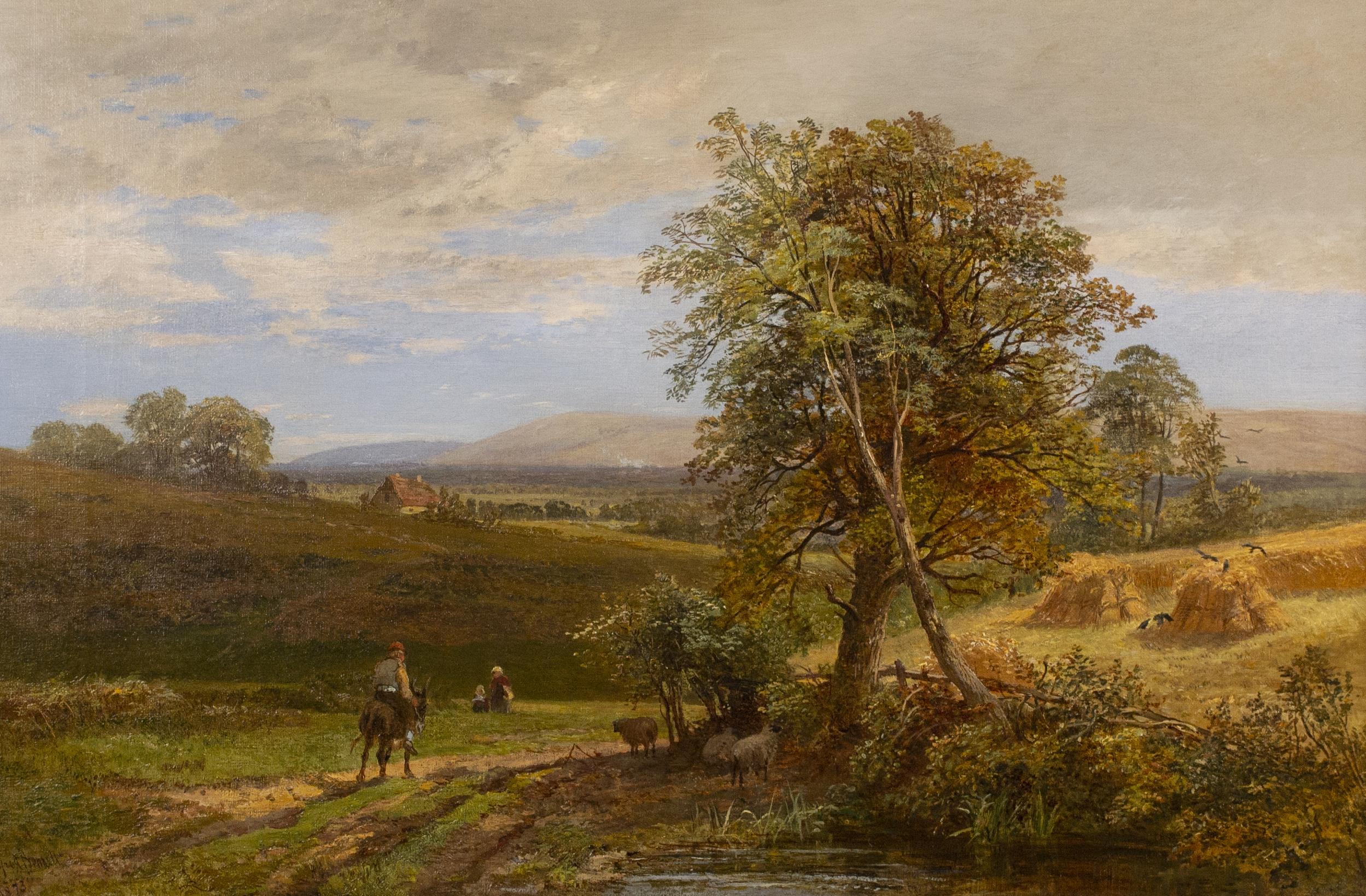 Alfred Bennett Landscape Painting - Fittleworth Common, West Sussex
