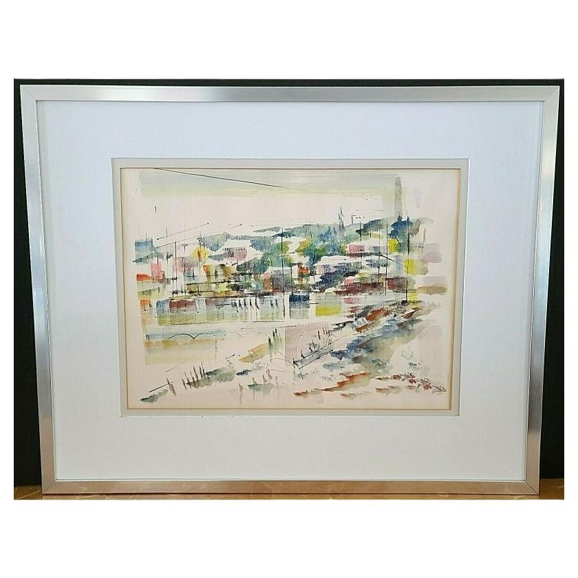 Alfred Birdsey '1912-1996' Impressionist Painting For Sale