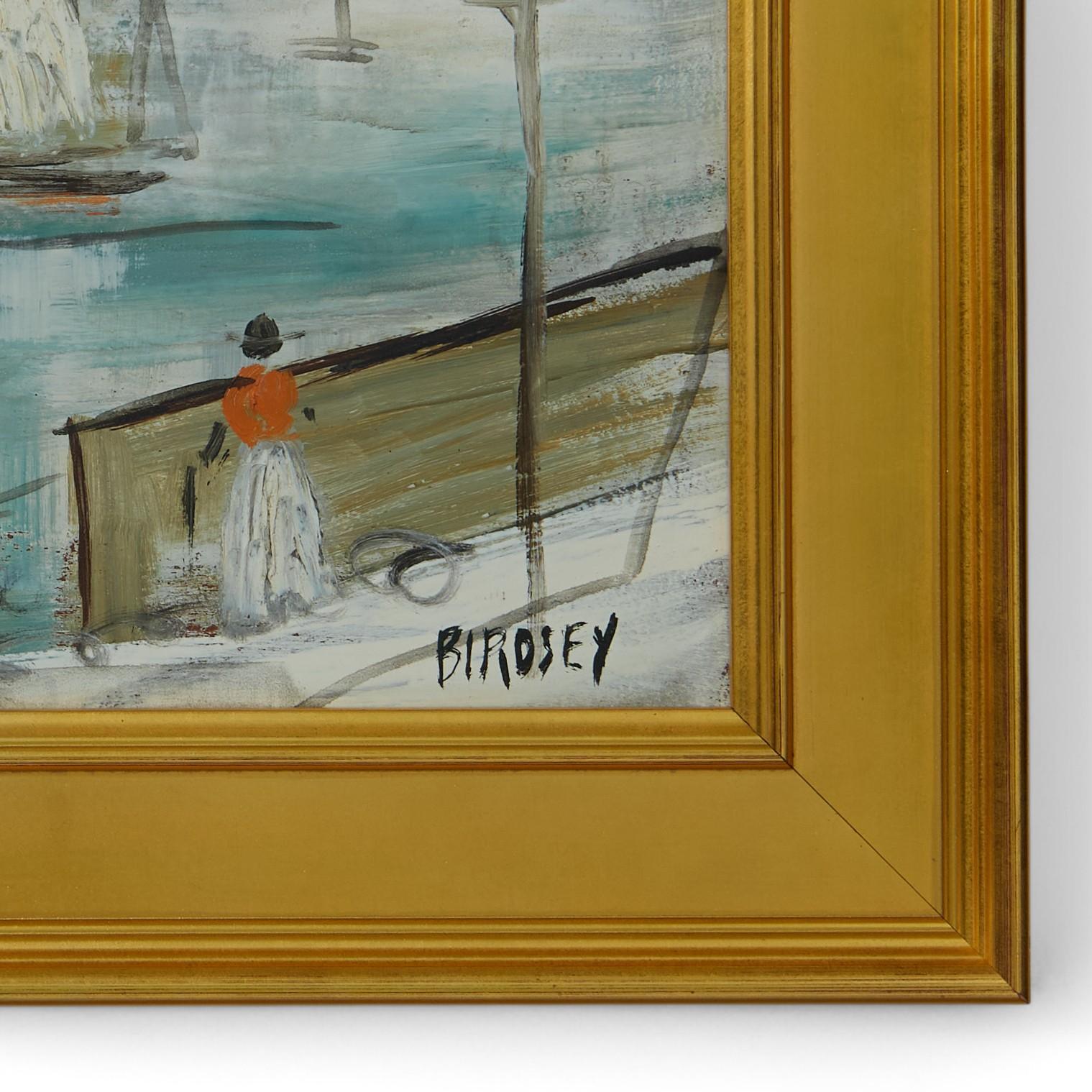 Alfred Birdsey Pintura Vintage Paisaje de la bahía de Bermudas en venta 7