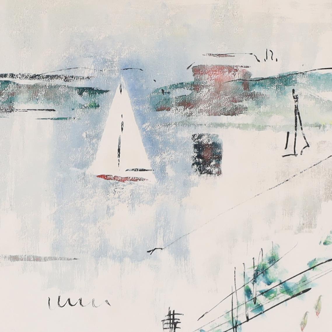 Pair of Watercolors on Paper of Bermuda by Alfred Birdsey 7