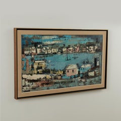 Vintage Bermuda Bayscape by Alfred Birdsey
