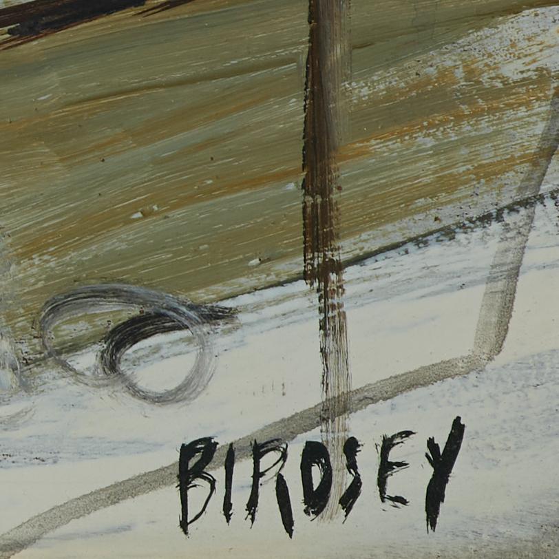 Alfred Birdsey Vintage Bermuda Bayscape Painting For Sale 2