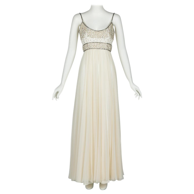 slim fit dress slacks Lace Applique Long A-line Chiffon Dress by Elizabeth K GL1526